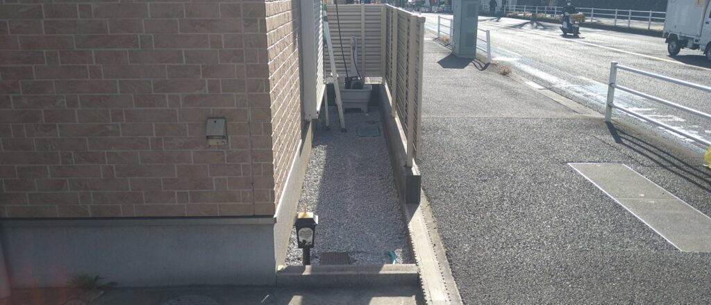 埼玉県さいたま市　フェンス撤去工事　No.2732