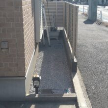 フェンス撤去工事　No.2732の施工写真メイン