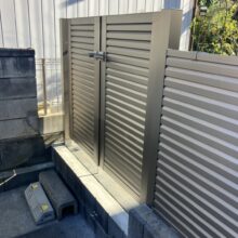 門扉設置工事　レジリアYL型　No.2724の施工写真3