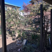 【目隠しフェンス】ハイスクリーンフェンス A型　施工　No.2746の施工写真1