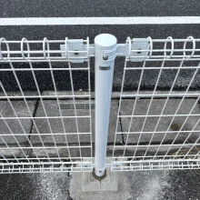 パン屋　駐車場フェンス補修工事　No.2743の施工写真メイン