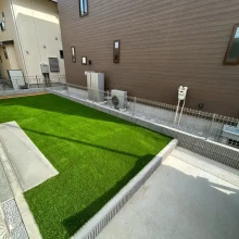 外構リフォーム【人工芝　工事】No.2750の施工写真3