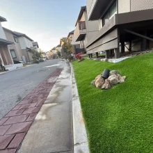 人工芝施工　No.2748の施工写真メイン