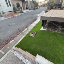 人工芝施工　No.2748の施工写真メイン