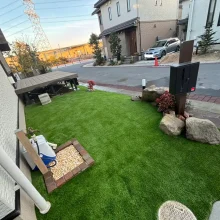 人工芝施工　No.2748の施工写真3