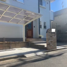 外構リフォーム【タイル工事・土間コンクリート工事】No.2749の施工写真1