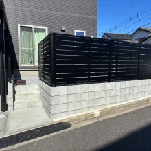 さいたま市 m様邸 新築外構工事 No.2763の施工写真2