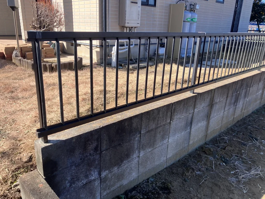 【白岡市】　フェンス修繕工事　No.2745