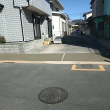 駐車場側溝側の段差補修工事　No.2766の施工写真2