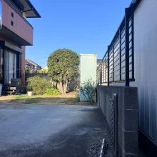 カーポート一台用撤去工事　No.2781の施工写真1