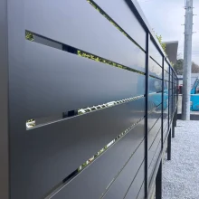 カーポート照明(ライト)後付け 目隠しフェンス工事 No.2790の施工写真1