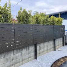 カーポート照明(ライト)後付け 目隠しフェンス工事 No.2790の施工写真2