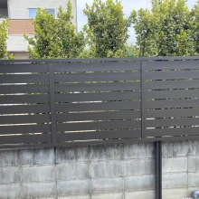 カーポート照明(ライト)後付け 目隠しフェンス工事 No.2790の施工写真3