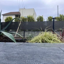 カーポート照明(ライト)後付け 目隠しフェンス工事 No.2790の施工写真メイン