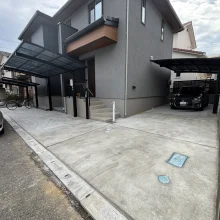 新築外構工事　No.2791の施工写真1