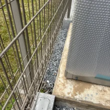 二世帯　新築外構工事　No.2774の施工写真2