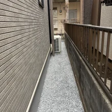 二世帯　新築外構工事　No.2774の施工写真3