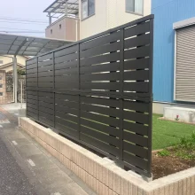 目隠しフェンス工事(LIXIL フェンスAB YS3型)　　No.2786の施工写真メイン