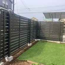 目隠しフェンス工事(LIXIL フェンスAB YS3型)　　No.2786の施工写真2
