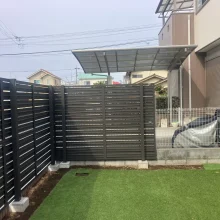 目隠しフェンス工事(LIXIL フェンスAB YS3型)　　No.2786の施工写真3