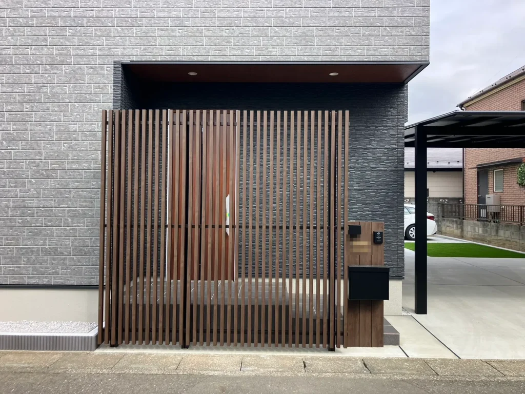 埼玉県上尾市　新築外構工事　No.2776