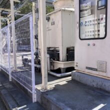 サイゼリヤ工場敷地内　フェンス修繕工事　No.2793の施工写真メイン