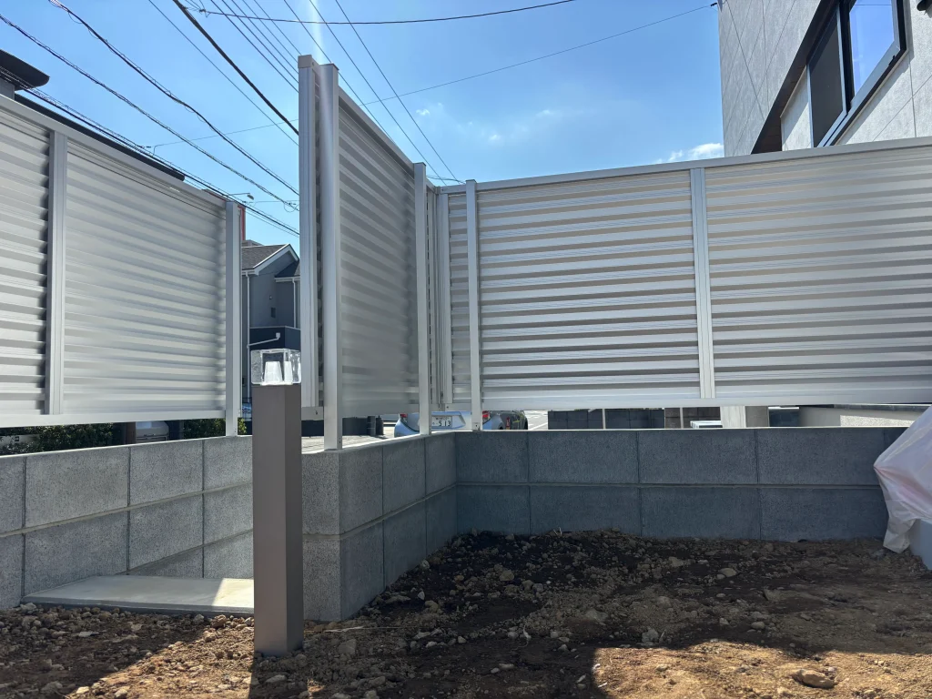 埼玉県越谷市　新築外構工事　No.2795