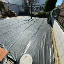 防草シート工事 No.2789の施工写真1