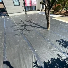 防草シート工事 No.2789の施工写真3