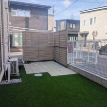 新築外構工事　No.2827の施工写真2