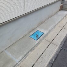 雑草対策　土間コンクリート　No.2818の施工写真メイン