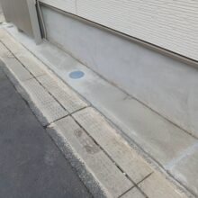 雑草対策　土間コンクリート　No.2818の施工写真メイン