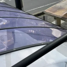 カーポート屋根パネル交換工事　No.2816の施工写真2