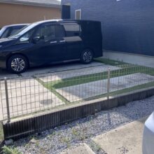 フェンス柱交換工事　No.2820の施工写真2