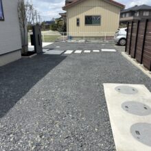 新築外構工事　No.2811の施工写真メイン