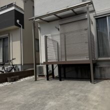 ウッドデッキ工事　テラス工事　No.2813の施工写真メイン
