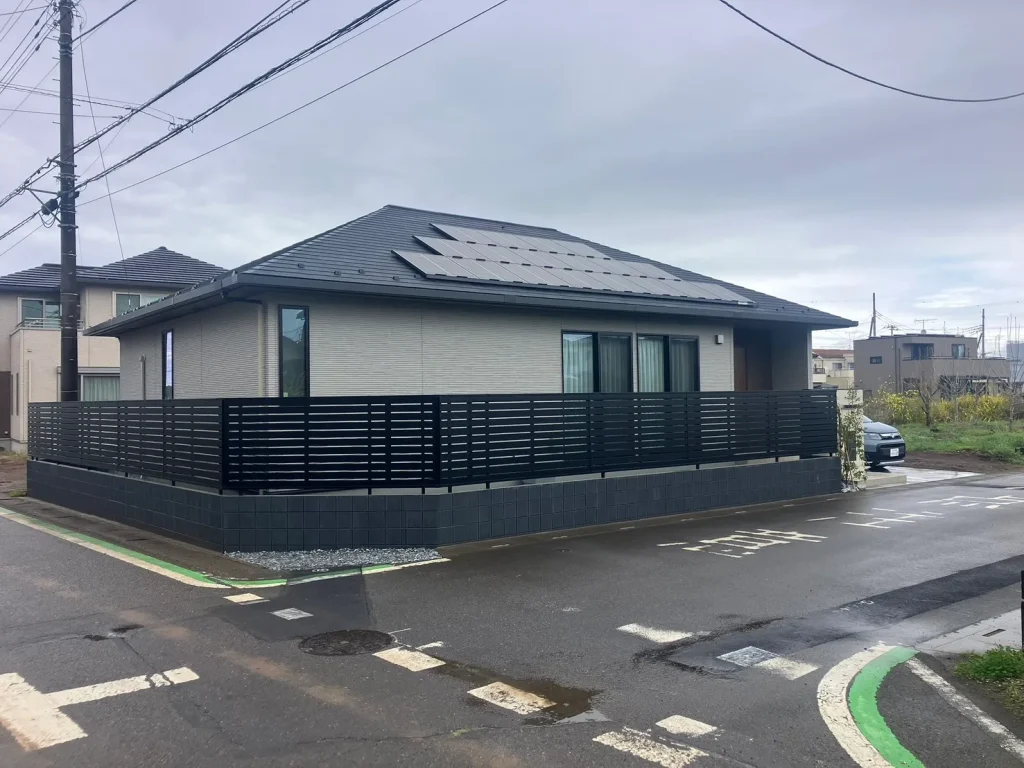 埼玉県坂戸市　新築外構工事　No.2819