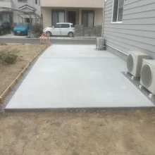 北欧風　新築外構工事 No.2802の施工写真2