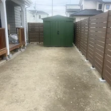 北欧風　新築外構工事 No.2802の施工写真3