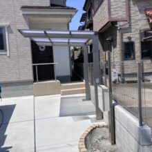 外構リフォーム工事　No.2848の施工写真1