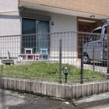 フェンス修繕工事 No.2833の施工写真3