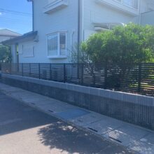 ブロック増設・フェンス工事　No.2854の施工写真1