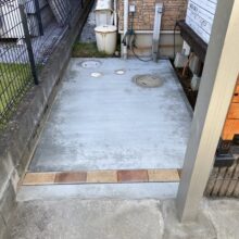 土間コンクリート工事　No.2835の施工写真メイン