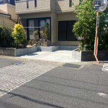 駐車場拡張工事　No.2832の施工写真メイン