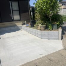 駐車場拡張工事　No.2832の施工写真メイン