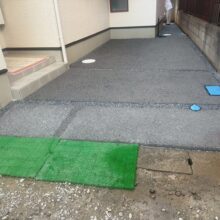 新築外構工事　No.2878の施工写真1