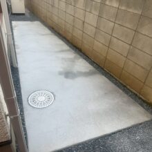 新築外構工事　No.2878の施工写真2