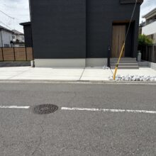 新築外構工事　No.2872の施工写真1