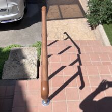 外用玄関手摺り工事　No.2855の施工写真メイン