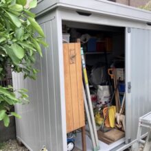 物置工事(イナバ物置　フォルタ)No.2860の施工写真1